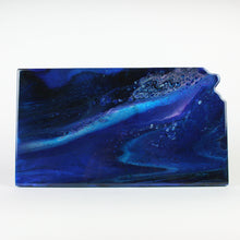 Load image into Gallery viewer, Shimmer - Kansas Acrylic and Resin Art