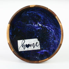 Load image into Gallery viewer, Home - Acrylic and Resin Art Wooden Tray