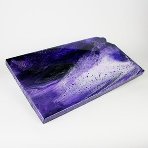 Purple Universe - Kansas Acrylic and Resin Art