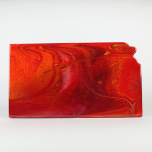 Lava - Kansas Acrylic and Resin Art