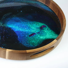 Load image into Gallery viewer, Universe - Acrylic and Resin Art Wooden Tray
