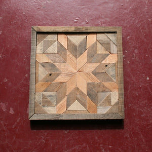 Wood Quilt Block