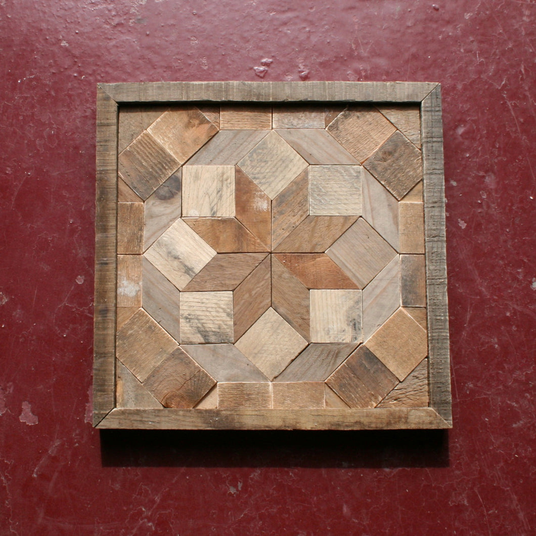 Wood Quilt Block